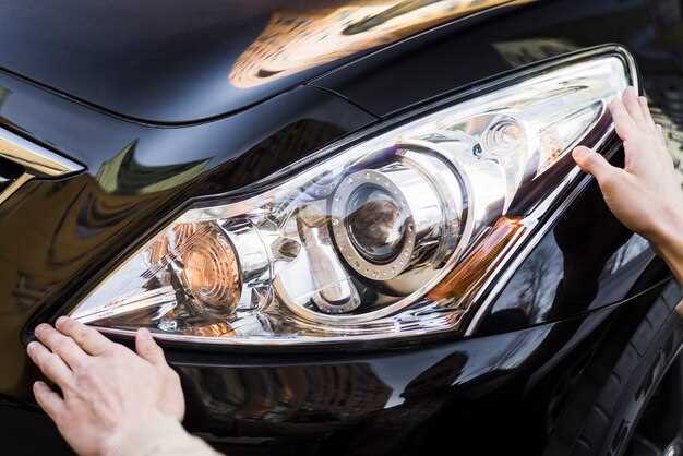 Разборка бампера и защитных элементов для доступа к фаре