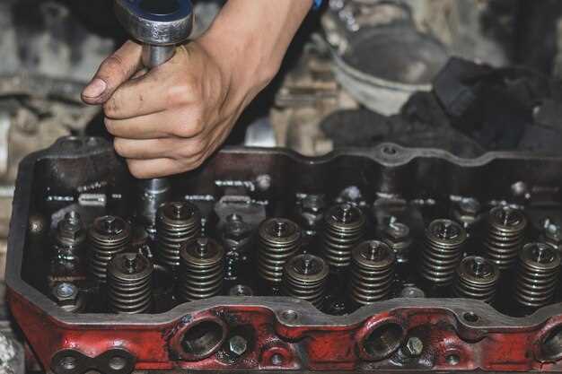 Процесс замены клапанной крышки