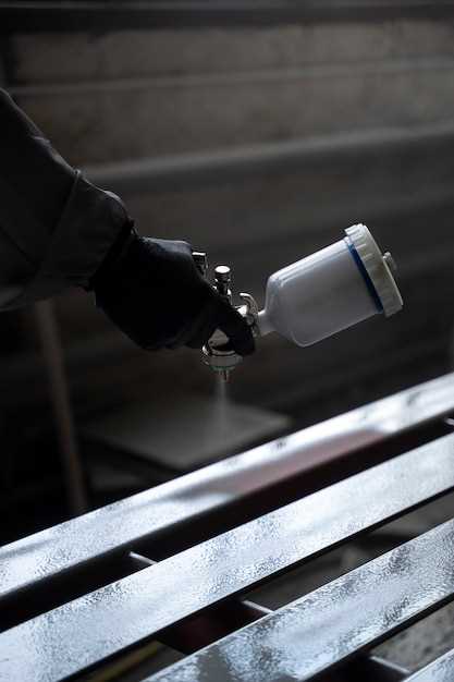 Процессы покраски и последующая защита порогов